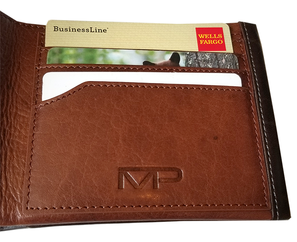 'Traveler' Premium Leather Wallet