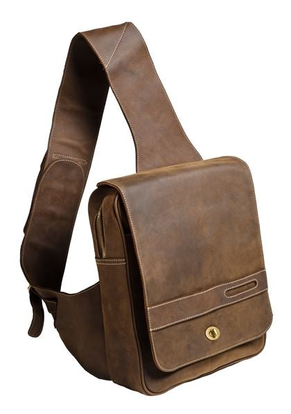 CEO Executive Brown Leather Office Bag - Leather Goods