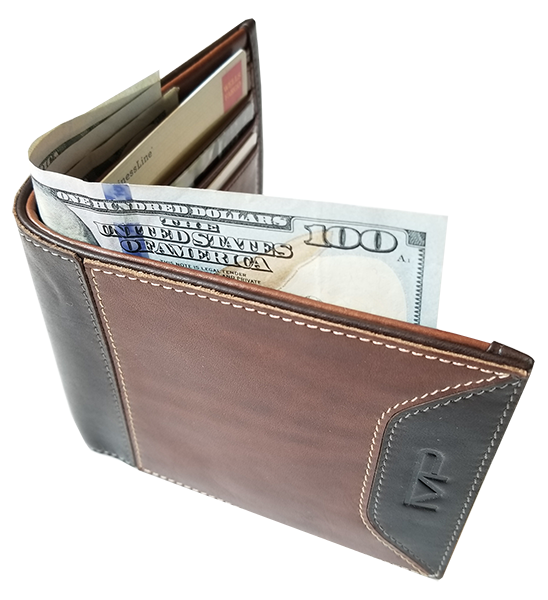 'Traveler' Premium Leather Wallet