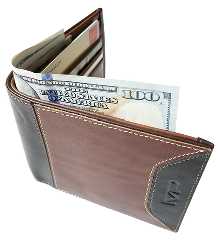 'Traveler' Premium Leather Wallet